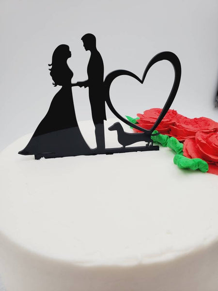 Couple Cake Topper Holding Ballon | Cakes in the city